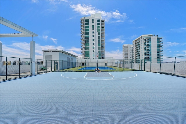 7930 E Dr Unit 1806, North Bay Village, FL 33141 - view of basketball court with community basketball court