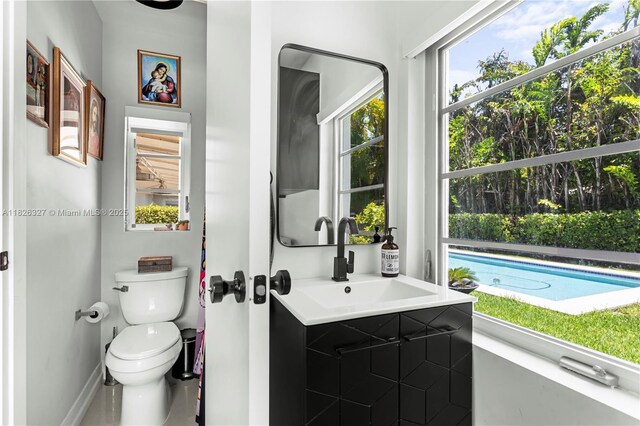 600 NE 55th Ter, Miami, FL 33137 - bathroom with vanity and toilet