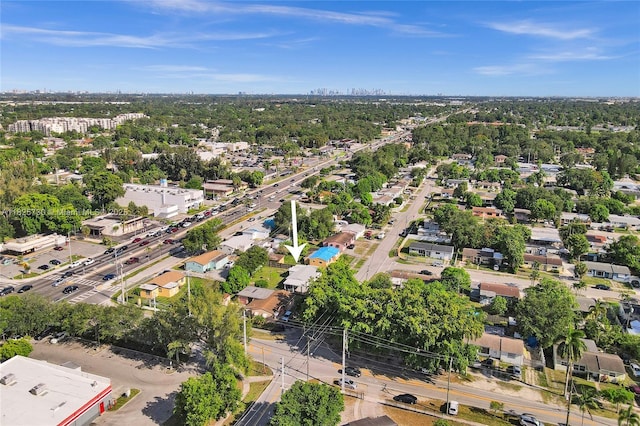 17415 NW 27th Ct, Miami Gardens, FL 33056 - bird's eye view of a tree filled landscape