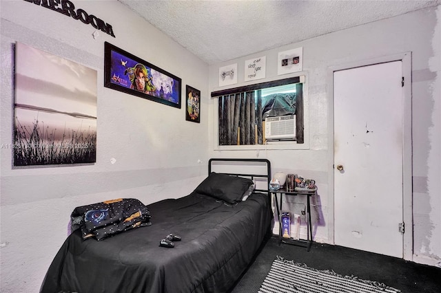 17415 NW 27th Ct, Miami Gardens, FL 33056 - carpeted bedroom featuring a textured ceiling