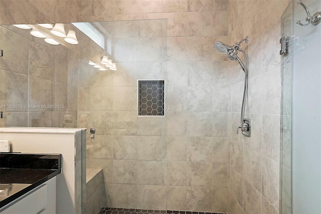 9190 SW Esule Way, Port St Lucie, FL 34987 - full bath featuring a stall shower and vanity