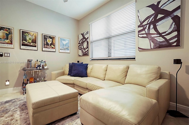 9190 SW Esule Way, Port St Lucie, FL 34987 - living area with baseboards