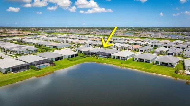9190 SW Esule Way, Port St Lucie, FL 34987 - aerial perspective of suburban area featuring a nearby body of water