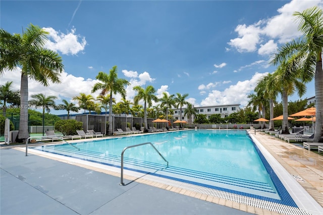 10260 NW 63rd Ter Unit 208, Doral, FL 33178 - community pool featuring a patio area
