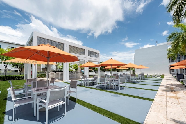 10260 NW 63rd Ter Unit 208, Doral, FL 33178 - view of patio with outdoor dining space
