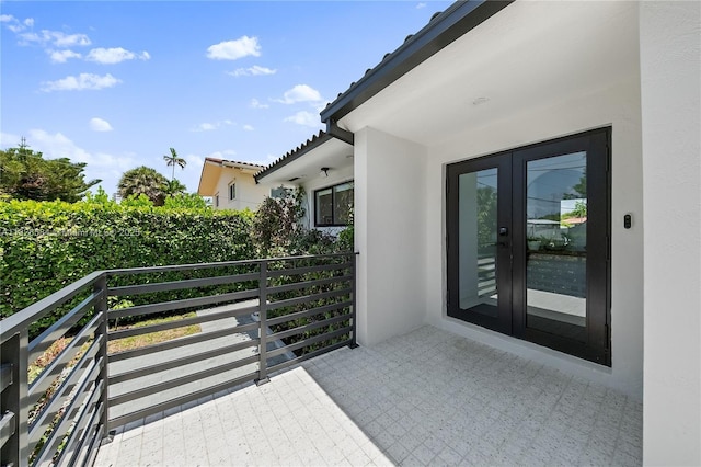 2010 NE 122nd Rd, North Miami, FL 33181 - balcony with french doors