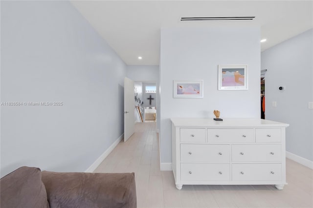 2010 NE 122nd Rd, North Miami, FL 33181 - hallway featuring baseboards and recessed lighting