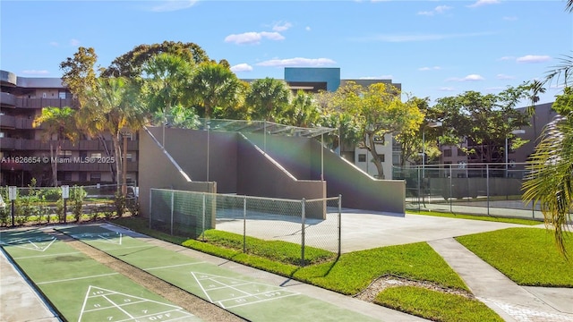 1100 Colony Point Cir Unit 504, Pembroke Pines, FL 33026 - view of home's community with shuffleboard