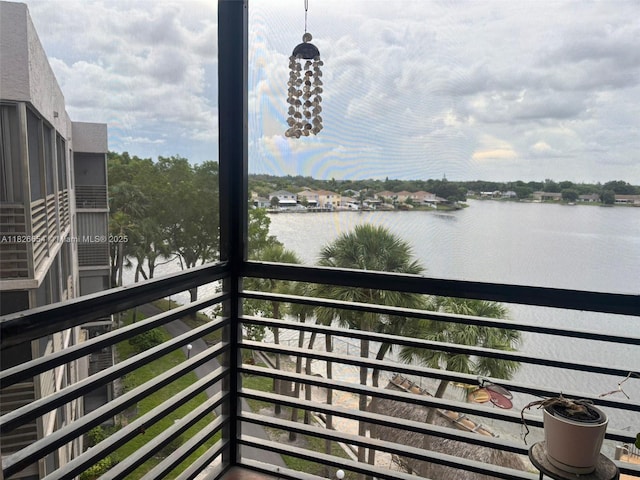 1100 Colony Point Cir Unit 504, Pembroke Pines, FL 33026 - balcony with a water view