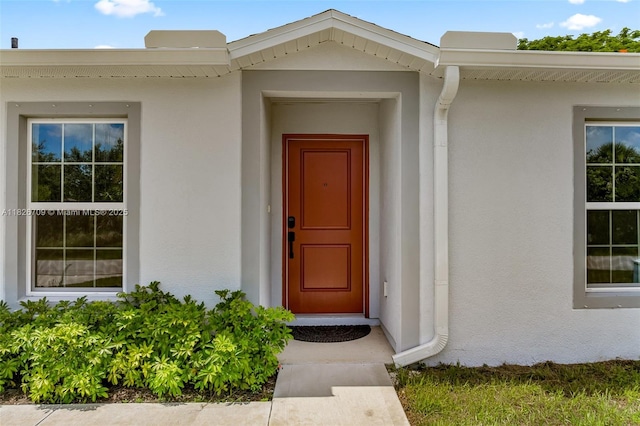 1230 Waterford, Palm Bay, FL 32909 - entrance to property with stucco siding