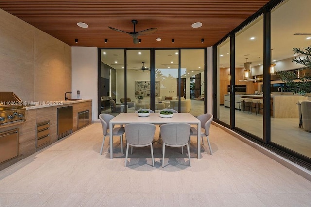 1132 SE 6th Ter, Fort Lauderdale, FL 33316 - sunroom featuring a sink