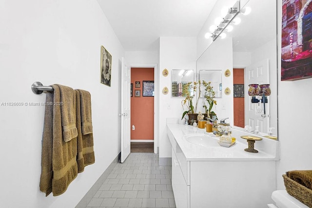 14783 SW 143rd Ter, Miami, FL 33196 - bathroom with vanity and tile patterned flooring