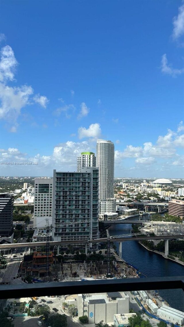 68 SE 6th St Unit 2804, Miami, FL 33131 - view of city with a notable bridge and a nearby body of water