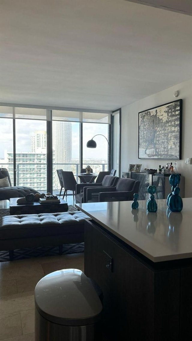 68 SE 6th St Unit 2804, Miami, FL 33131 - view of living room