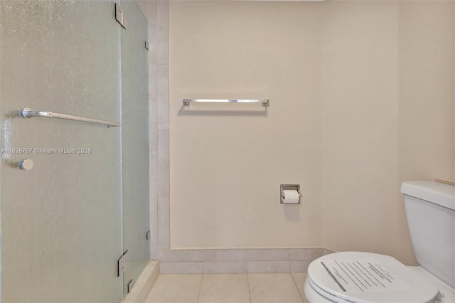 13800 SW 5th Ct Unit 101M, Pembroke Pines, FL 33027 - bathroom with a stall shower and tile patterned floors