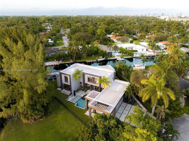 1009 NE 104th St, Miami Shores, FL 33138 - bird's eye view of a large body of water