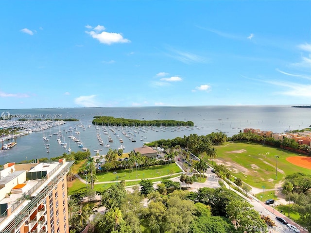 2889 Mcfarlane Rd Unit 1908, Miami, FL 33133 - aerial view of a nearby body of water
