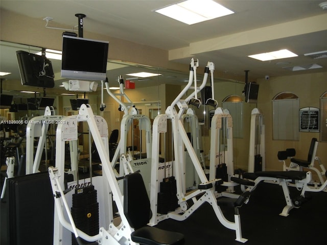 6001 SW 70th St Unit 324, South Miami, FL 33143 - view of gym