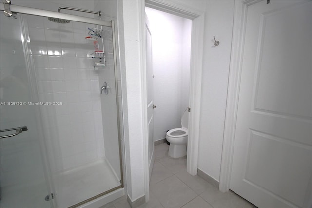 2574 SW Cameo Blvd, Port St Lucie, FL 34953 - full bathroom featuring a stall shower and tile patterned flooring