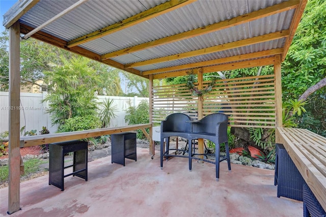 10030 SW 8th St, Pembroke Pines, FL 33025 - fenced backyard with a patio
