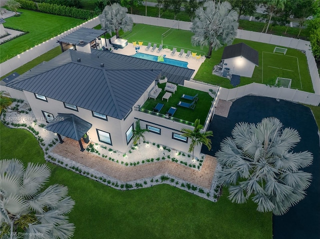 12220 Tara Dr, Plantation, FL 33325 - view of subject property featuring a pool area