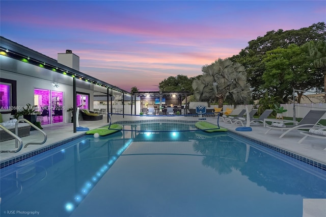 12220 Tara Dr, Plantation, FL 33325 - view of pool with a patio area
