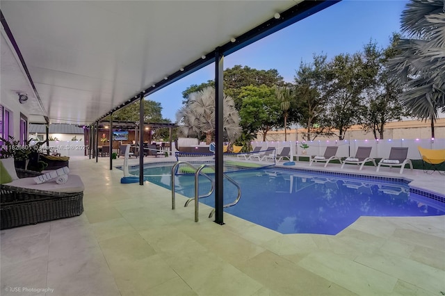 12220 Tara Dr, Plantation, FL 33325 - view of pool with a patio