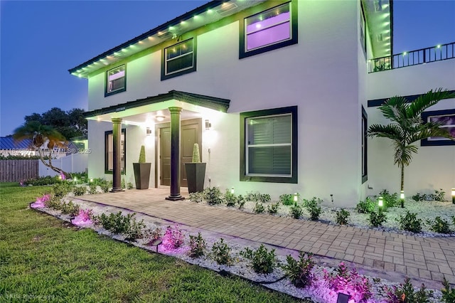 12220 Tara Dr, Plantation, FL 33325 - rear view of property with stucco siding