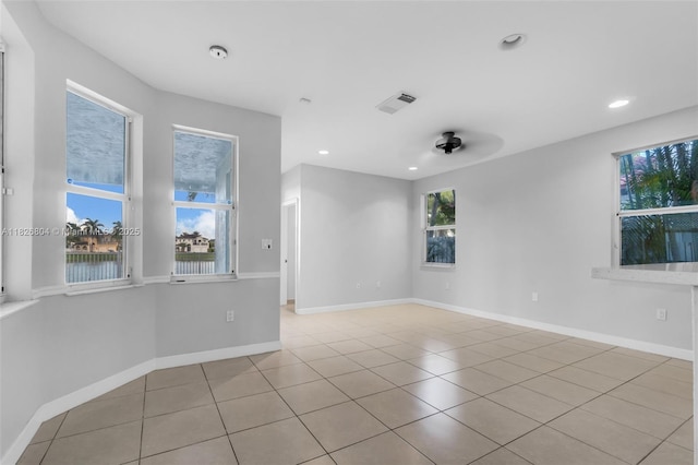 6425 SW 164th Ave, Miami, FL 33193 - empty room featuring tile patterned floors and recessed lighting