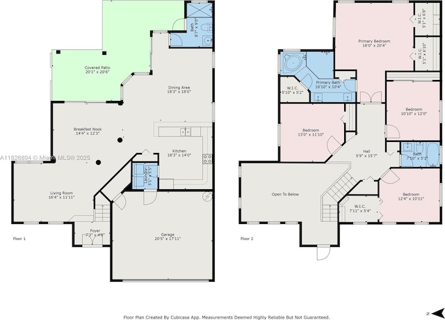 6425 SW 164th Ave, Miami, FL 33193 - view of floor plan / room layout