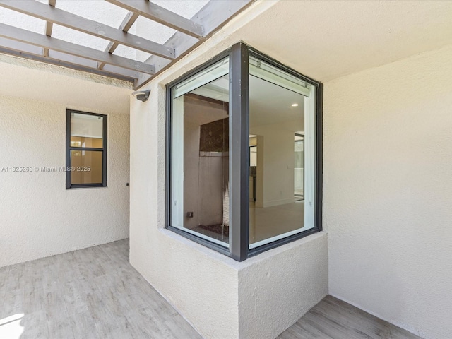 8075 SW 86th Ter, Miami, FL 33143 - view of exterior entry with stucco siding