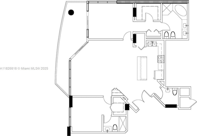 3131 NE 188th St Unit 2-605, Aventura, FL 33180 - view of home floor plan