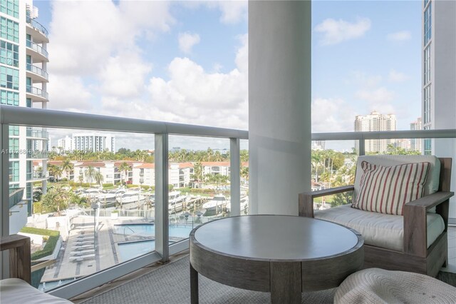 3131 NE 188th St Unit 2-605, Aventura, FL 33180 - balcony with a view of city