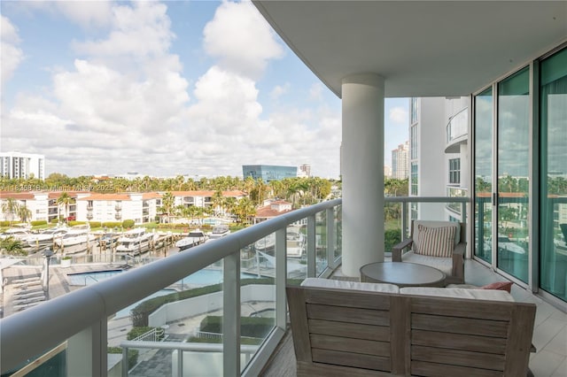 3131 NE 188th St Unit 2-605, Aventura, FL 33180 - balcony with a city view