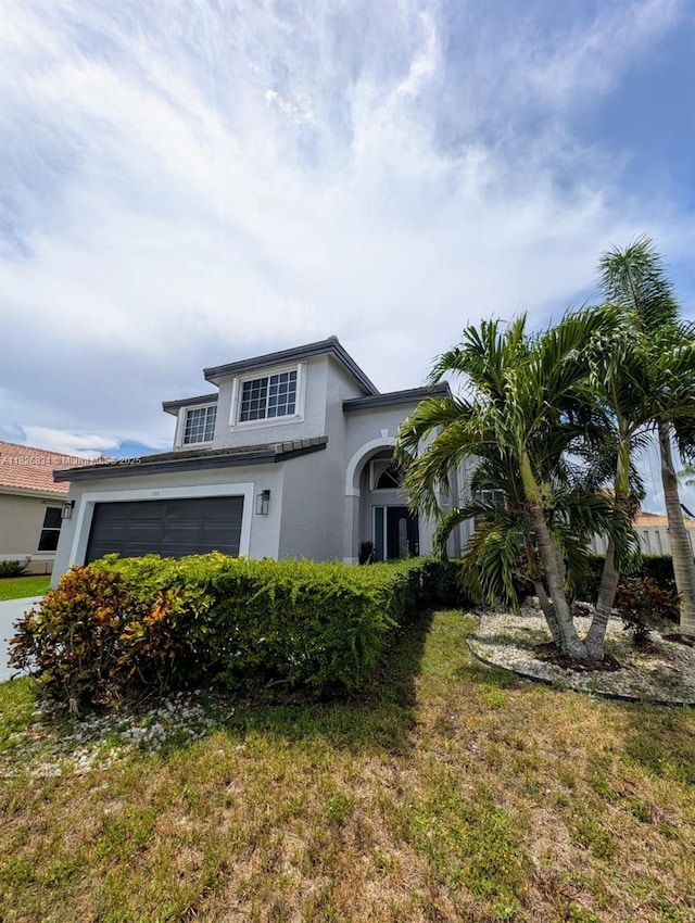 335 SW 183rd Way, Pembroke Pines, FL 33029 - view of front of house with stucco siding