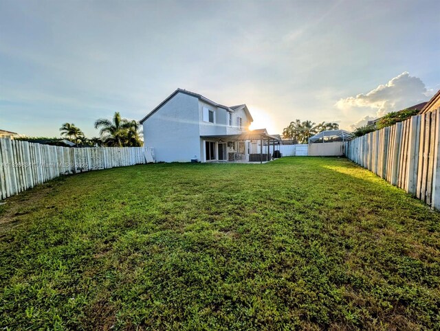 335 SW 183rd Way, Pembroke Pines, FL 33029 - view of fenced backyard