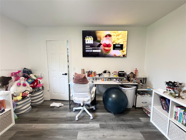 1732 SW 103rd Ln, Davie, FL 33324 - office featuring wood finished floors