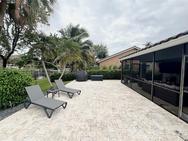 1732 SW 103rd Ln, Davie, FL 33324 - view of patio / terrace with grilling area
