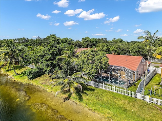 1720 SW 137th Way, Miramar, FL 33027 - aerial view of property and surrounding area featuring a large body of water