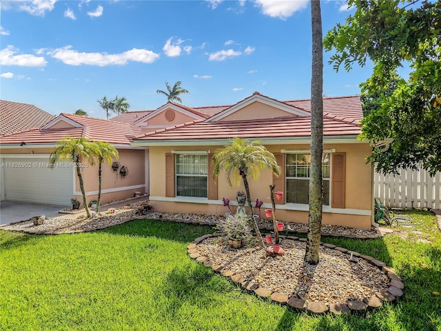 1720 SW 137th Way, Miramar, FL 33027 - ranch-style house with a garage, driveway, stucco siding, and a tile roof