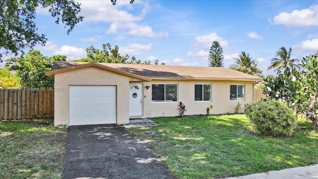 7307 SW 8th St, North Lauderdale, FL 33068 - single story home with stucco siding, a garage, and driveway