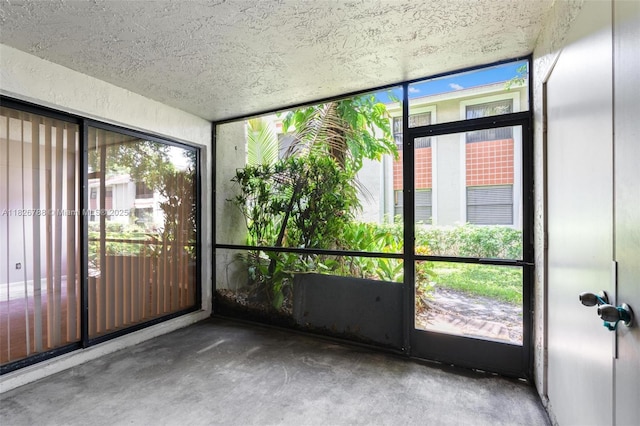 9852 NW 3rd Ct Unit 1, Plantation, FL 33324 - unfurnished sunroom featuring healthy amount of natural light