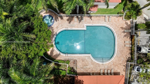 9852 NW 3rd Ct Unit 1, Plantation, FL 33324 - aerial view of a pool