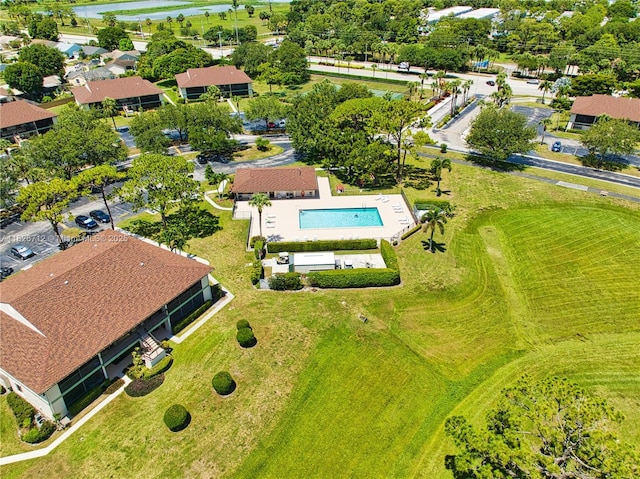 6286 Chasewood Dr Unit G, Jupiter, FL 33458 - aerial view of property's location featuring a pool area and a nearby body of water