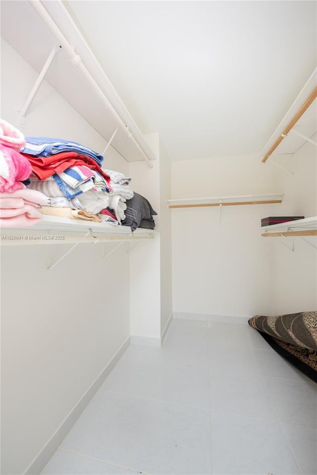 2030 S Ocean Dr Unit 227, Hallandale Beach, FL 33009 - walk in closet with tile patterned flooring
