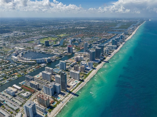 2030 S Ocean Dr Unit 227, Hallandale Beach, FL 33009 - view of urban area featuring expansive beach