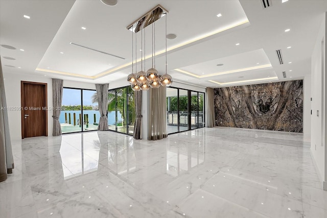 1311 Stillwater Dr, Miami Beach, FL 33141 - building lobby featuring a water view