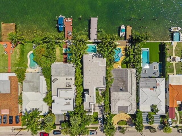 1311 Stillwater Dr, Miami Beach, FL 33141 - aerial view of a pool