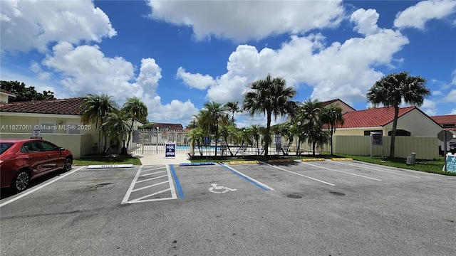 1105 San Remo Cir, Homestead, FL 33035 - view of uncovered parking lot