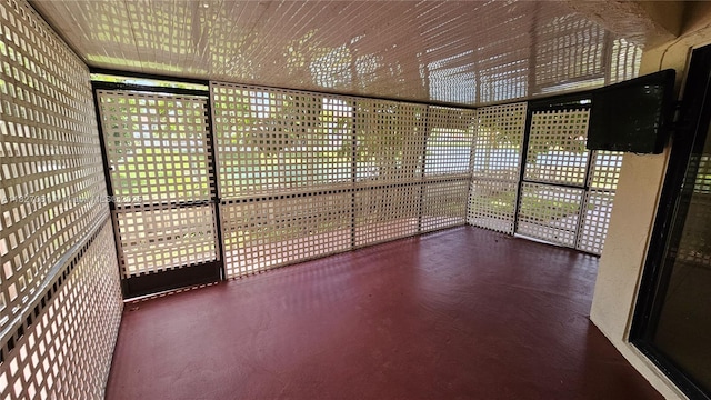 1105 San Remo Cir, Homestead, FL 33035 - view of unfurnished sunroom